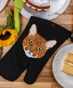 Bengal cat oven gloves gift for sale UK
